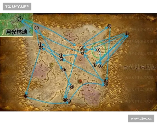 魔兽世界怀旧服：地图移动攻略解密